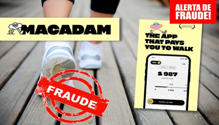 Aplicação Macadam é burla – scam